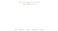 Desktop Screenshot of diamondaffairs.com